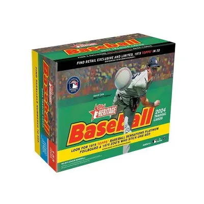 2024 Topps MLB Heritage Baseball Trading Cards Giant Box