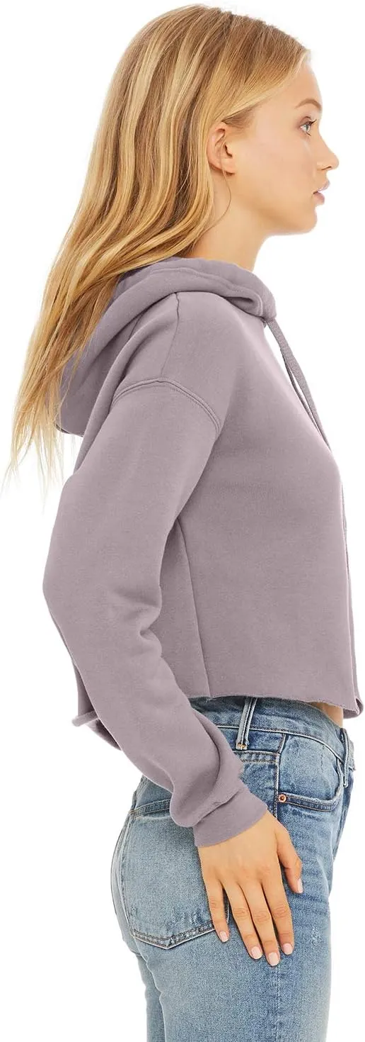 Bella Canvas B7502 Ladies Cropped Fleece Hoodie