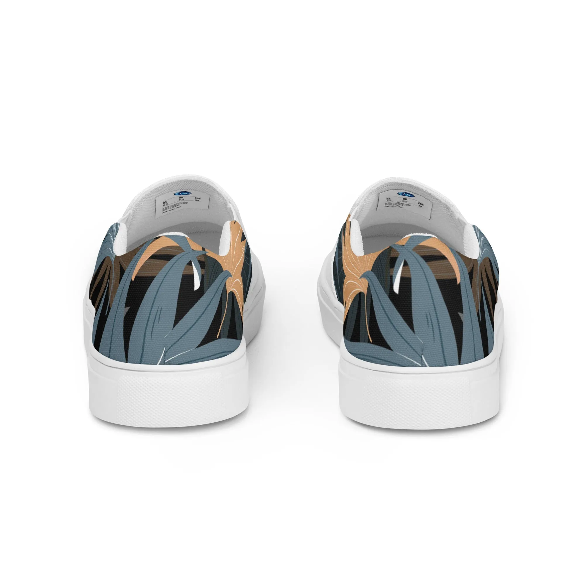 Butterfly Jungle women's slip-on canvas