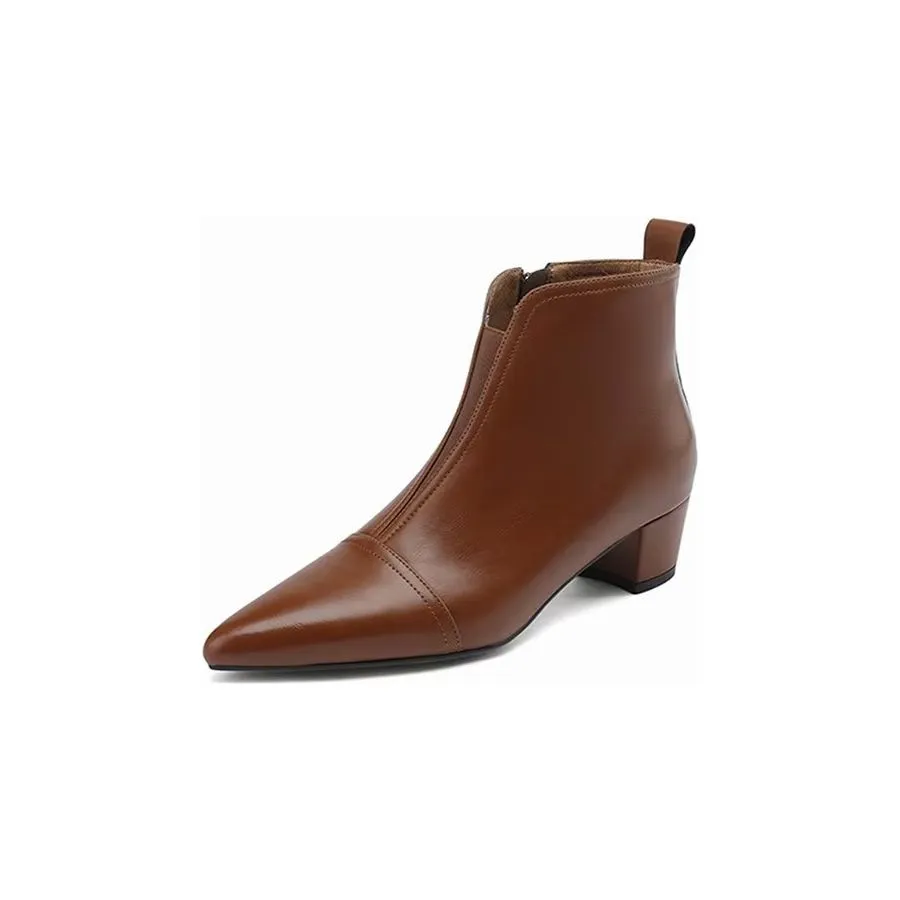 Ebonique Timeless Chic Ankle Boots