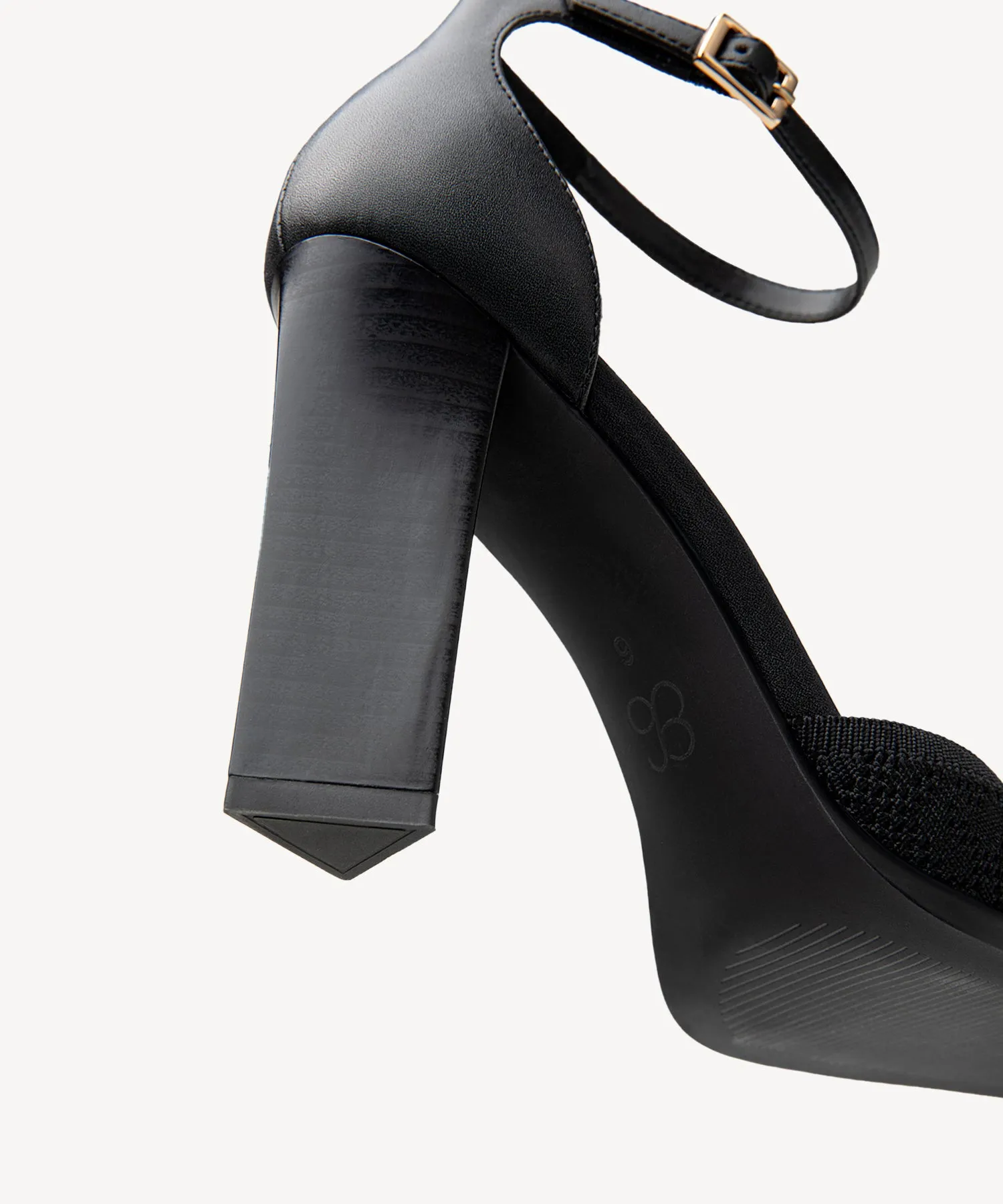 Elegant Luxe Block Heeled Pumps