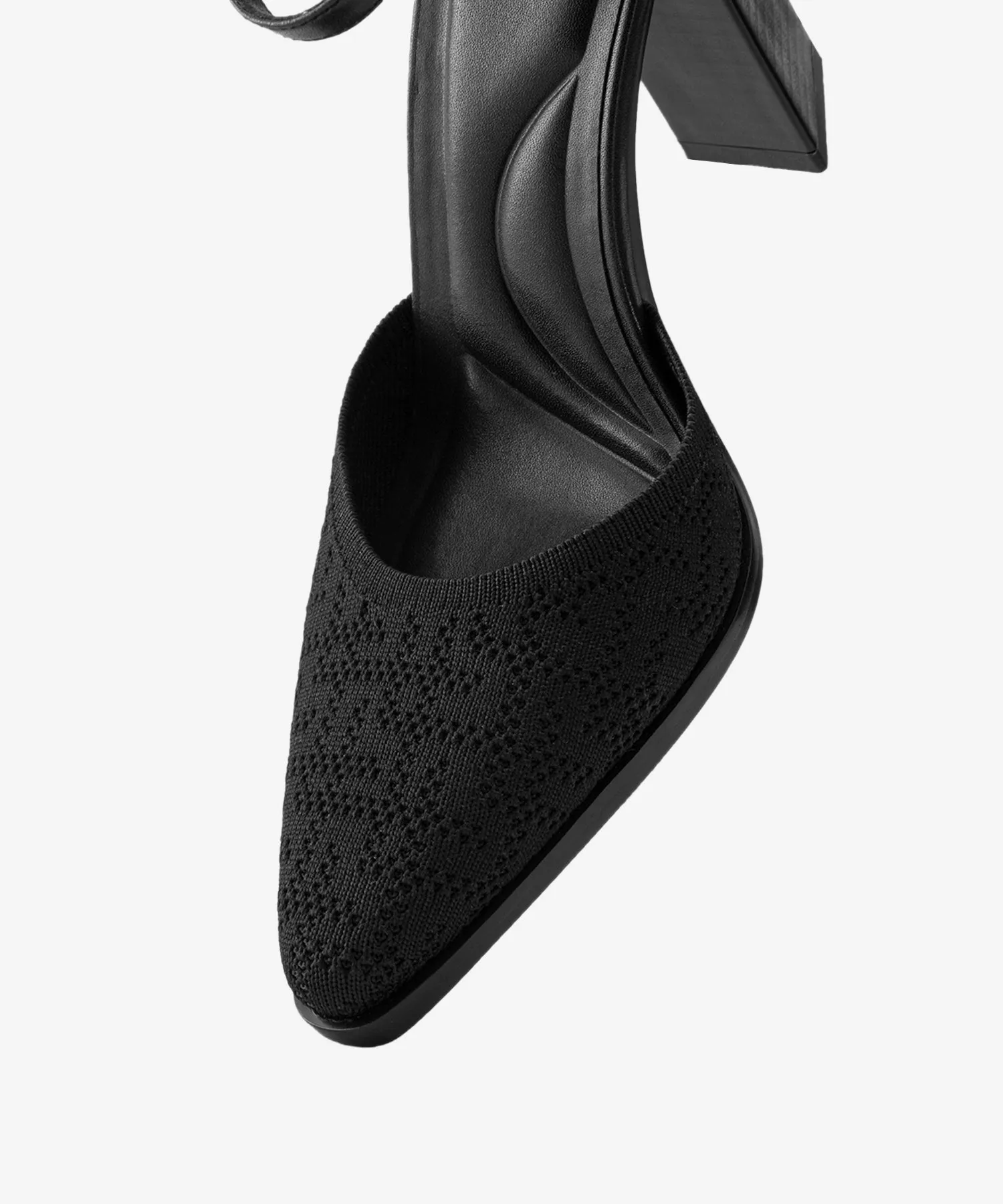 Elegant Luxe Block Heeled Pumps