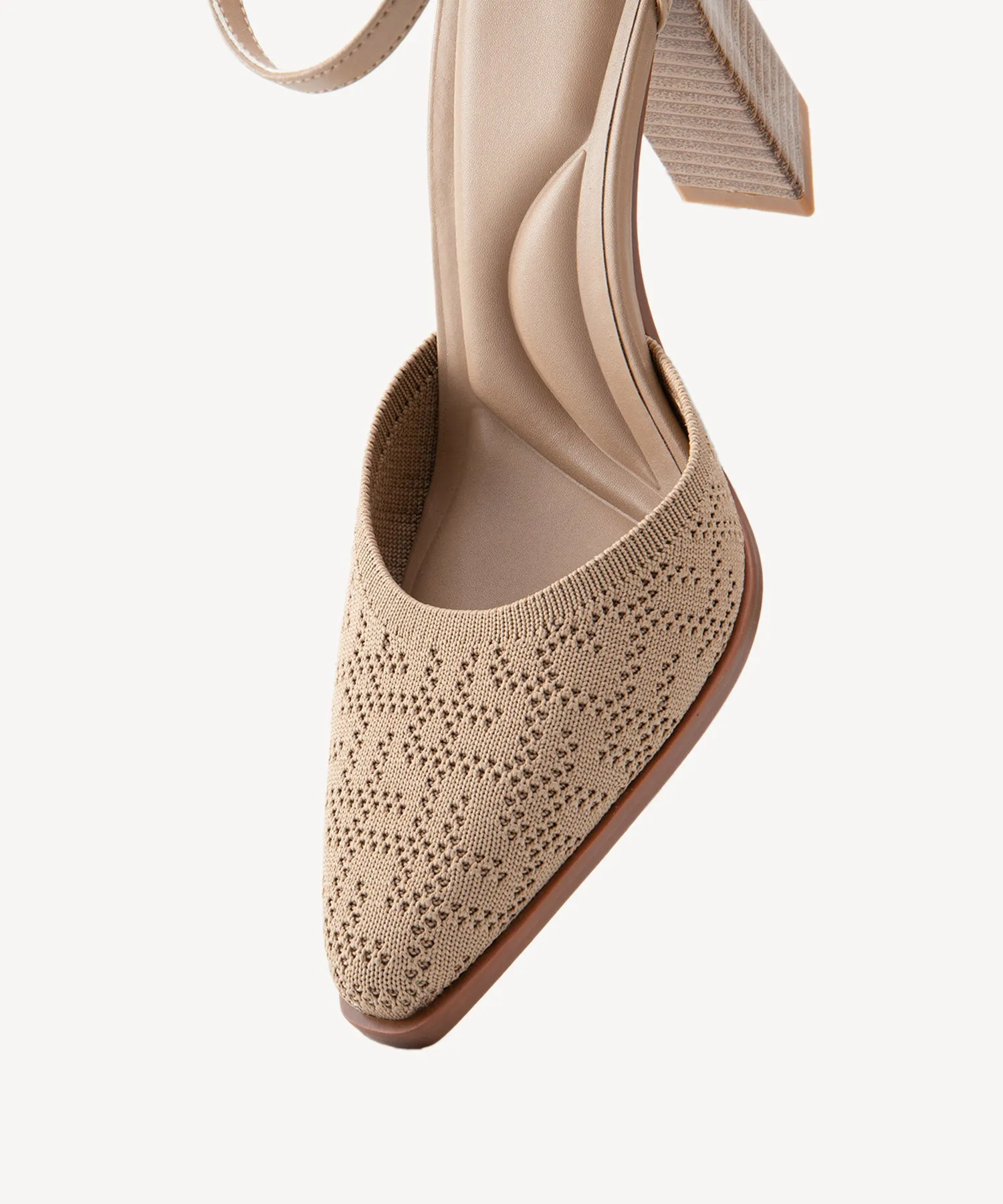 Elegant Luxe Block Heeled Pumps
