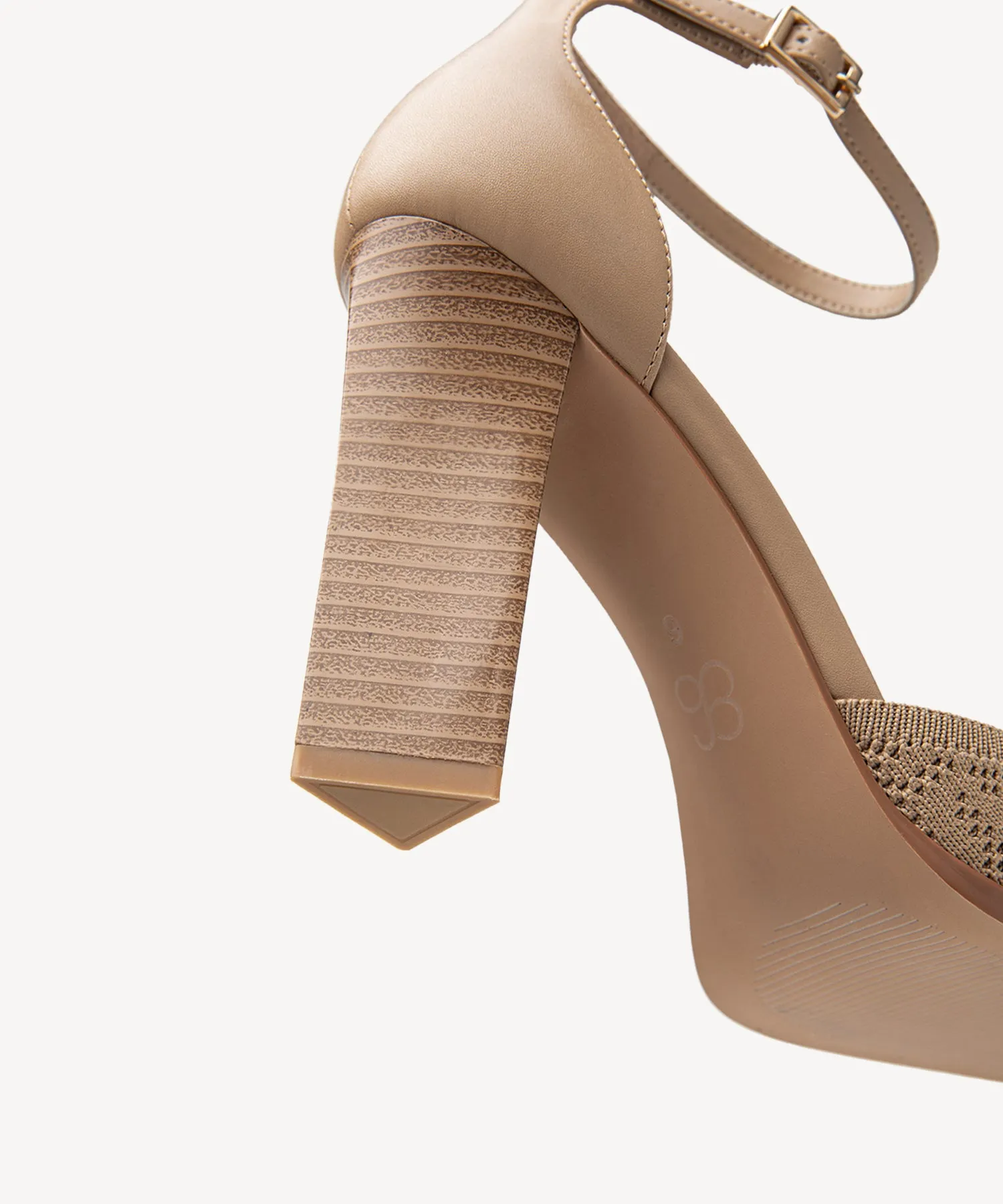Elegant Luxe Block Heeled Pumps