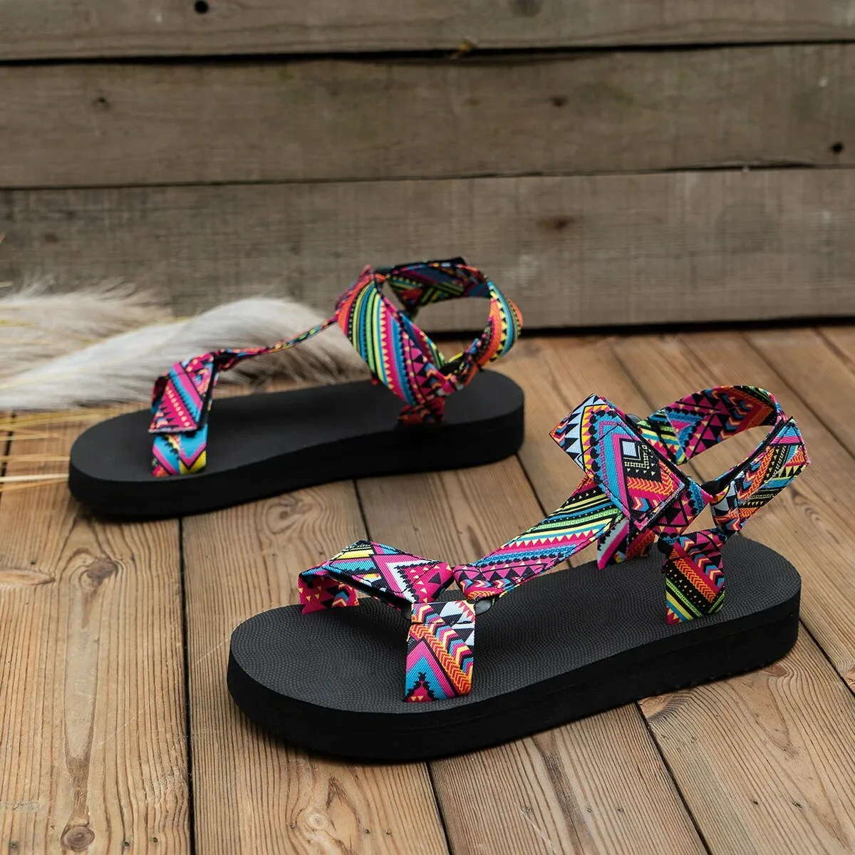 Elena Flat Sandals for Women