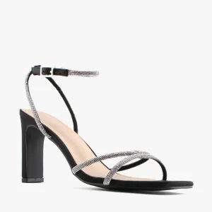 Kian Black Satin