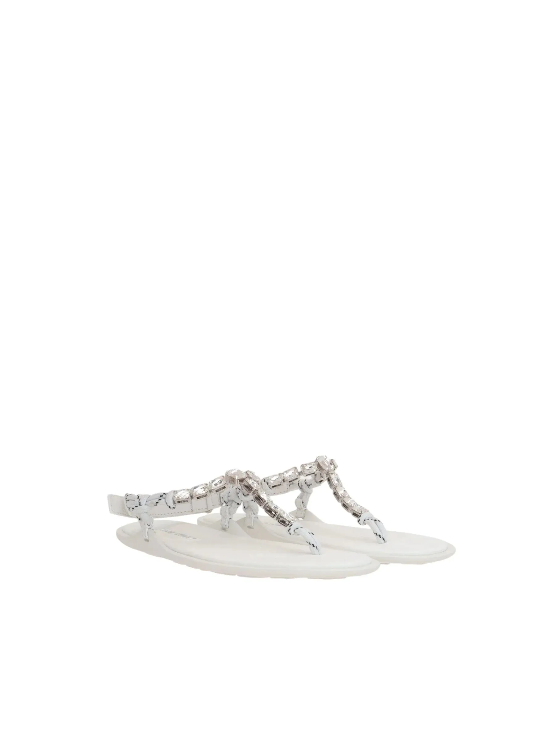 Miu Cord Thong Sandals