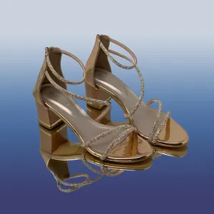 RoseGold Block Heels