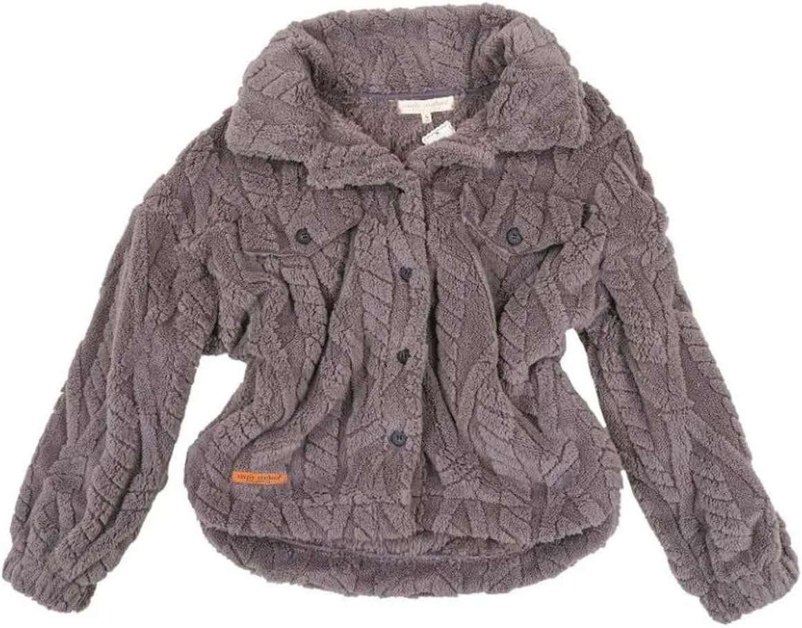 Simply Southern Button Up Fleece Shacket
