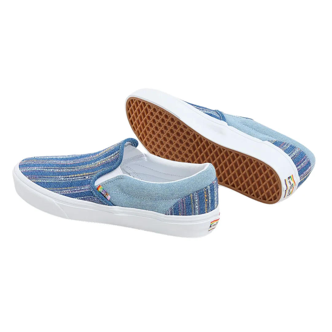 Vans - Women's Classic Slip-On 'Together As Ourselves' - Multi / Blue