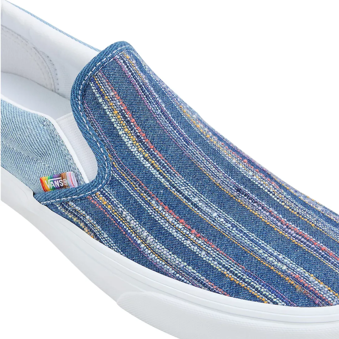 Vans - Women's Classic Slip-On 'Together As Ourselves' - Multi / Blue