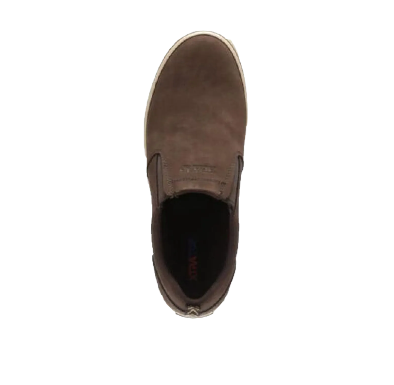 XTRATUF® Men's Sharkbyte Leather Deck Chocolate Slip On Shoes 22501