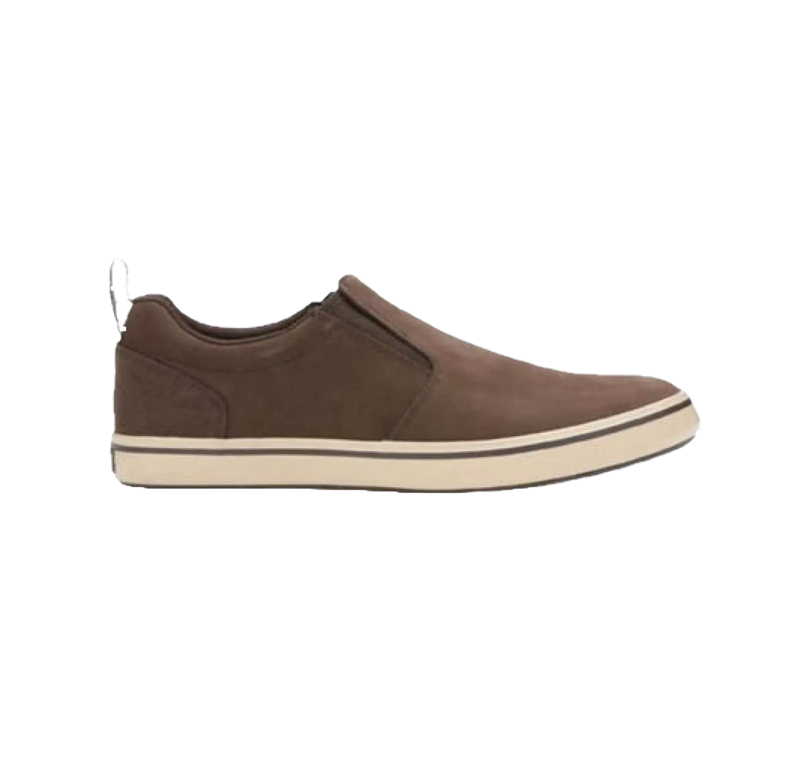 XTRATUF® Men's Sharkbyte Leather Deck Chocolate Slip On Shoes 22501