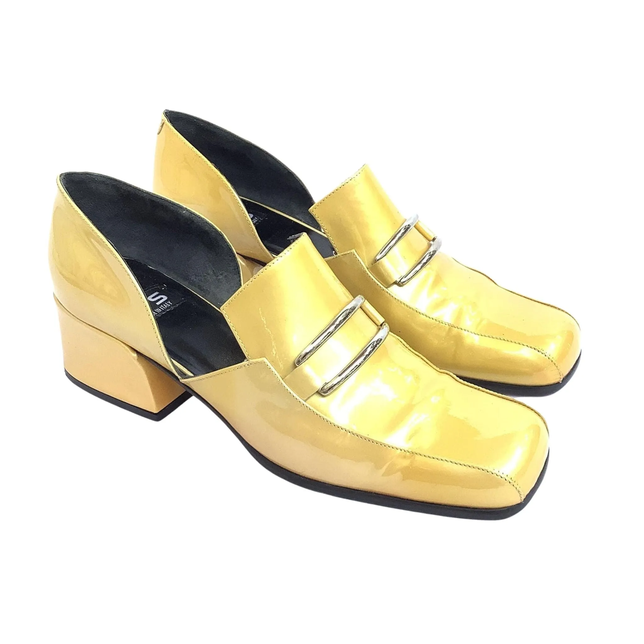 Yellow Vintage Loafers