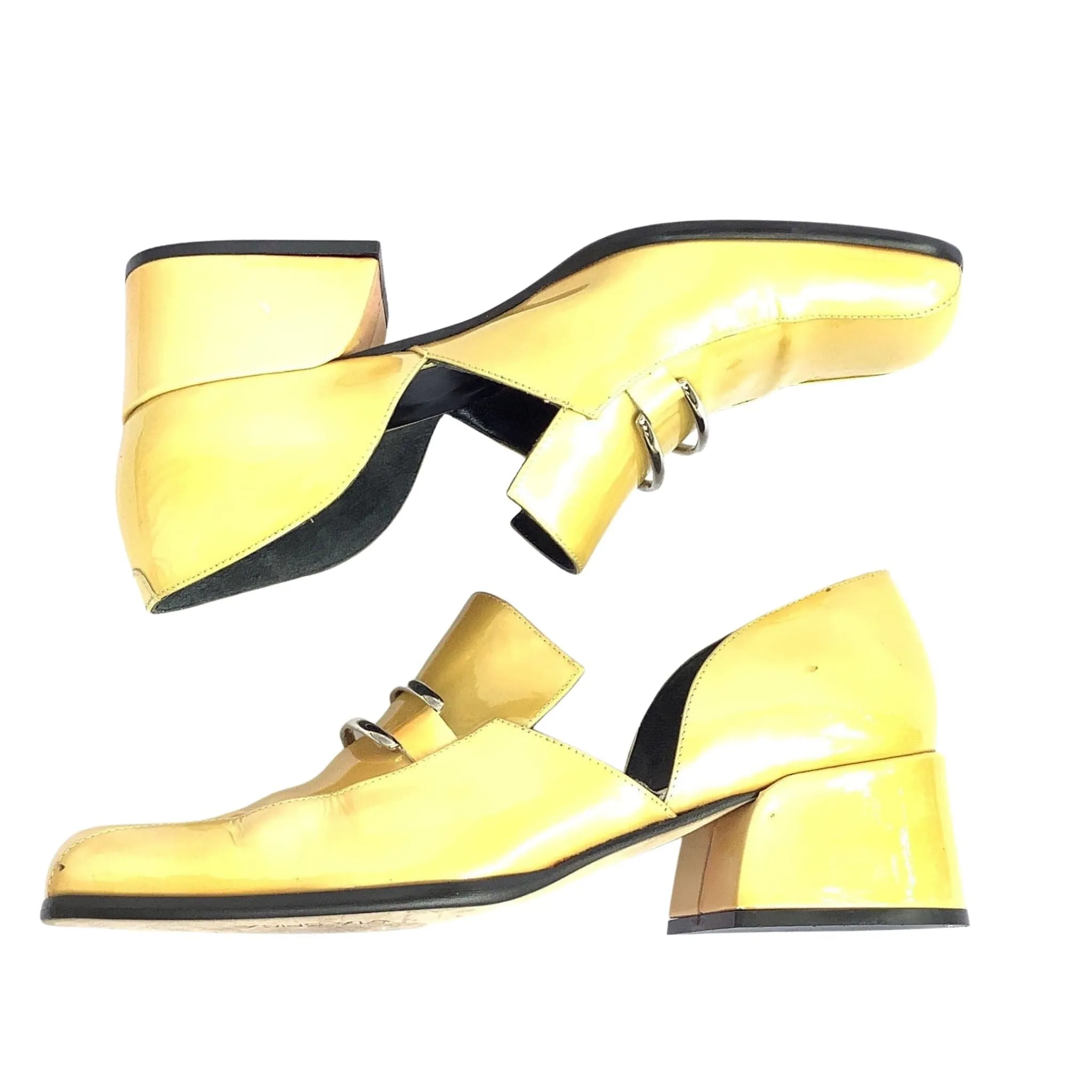 Yellow Vintage Loafers