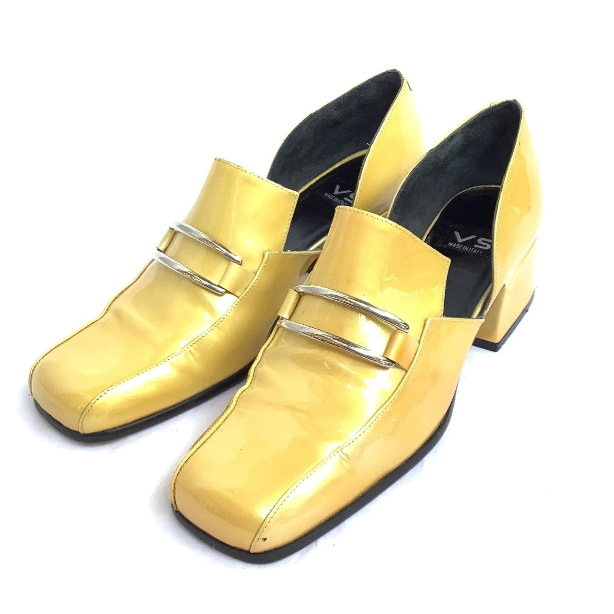 Yellow Vintage Loafers
