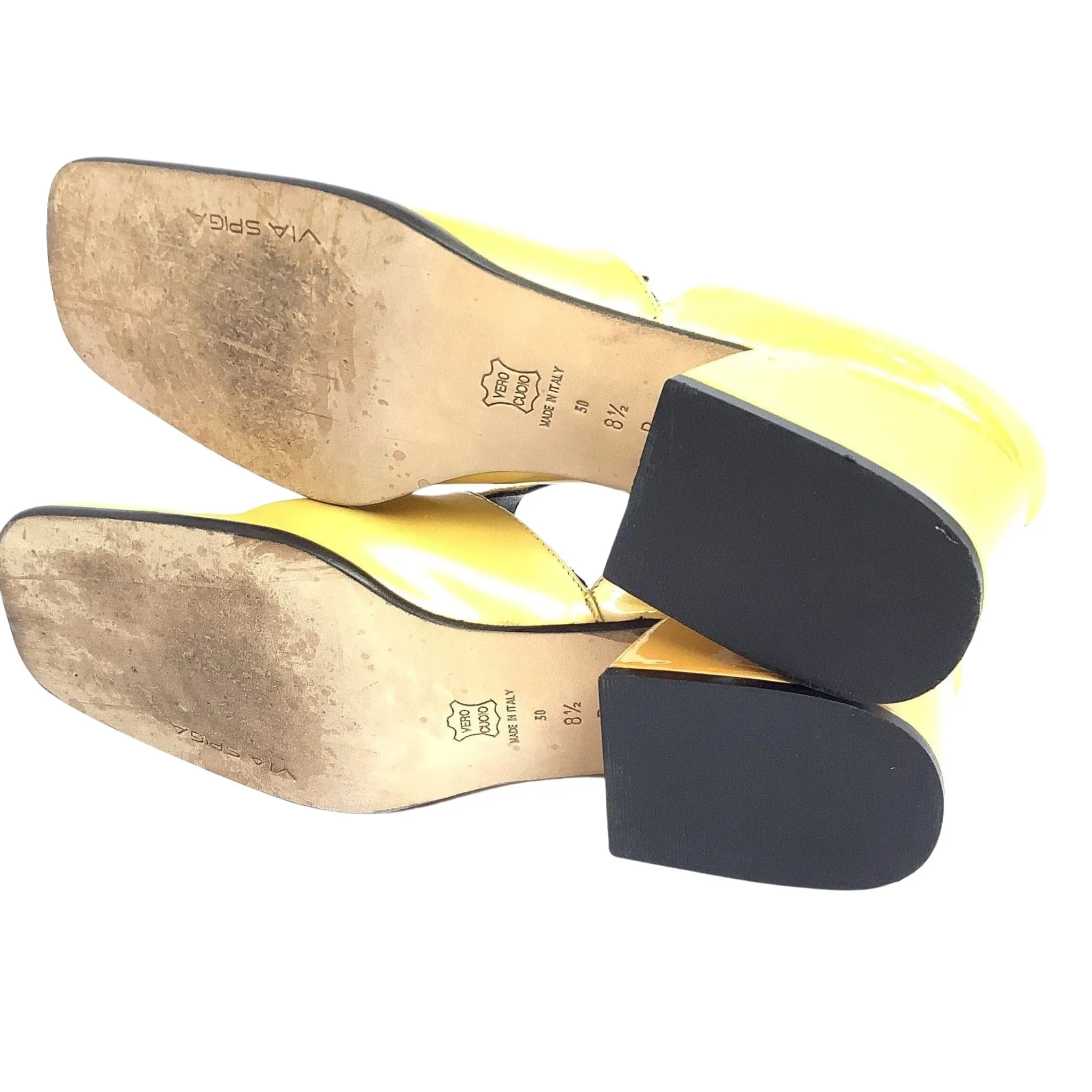 Yellow Vintage Loafers